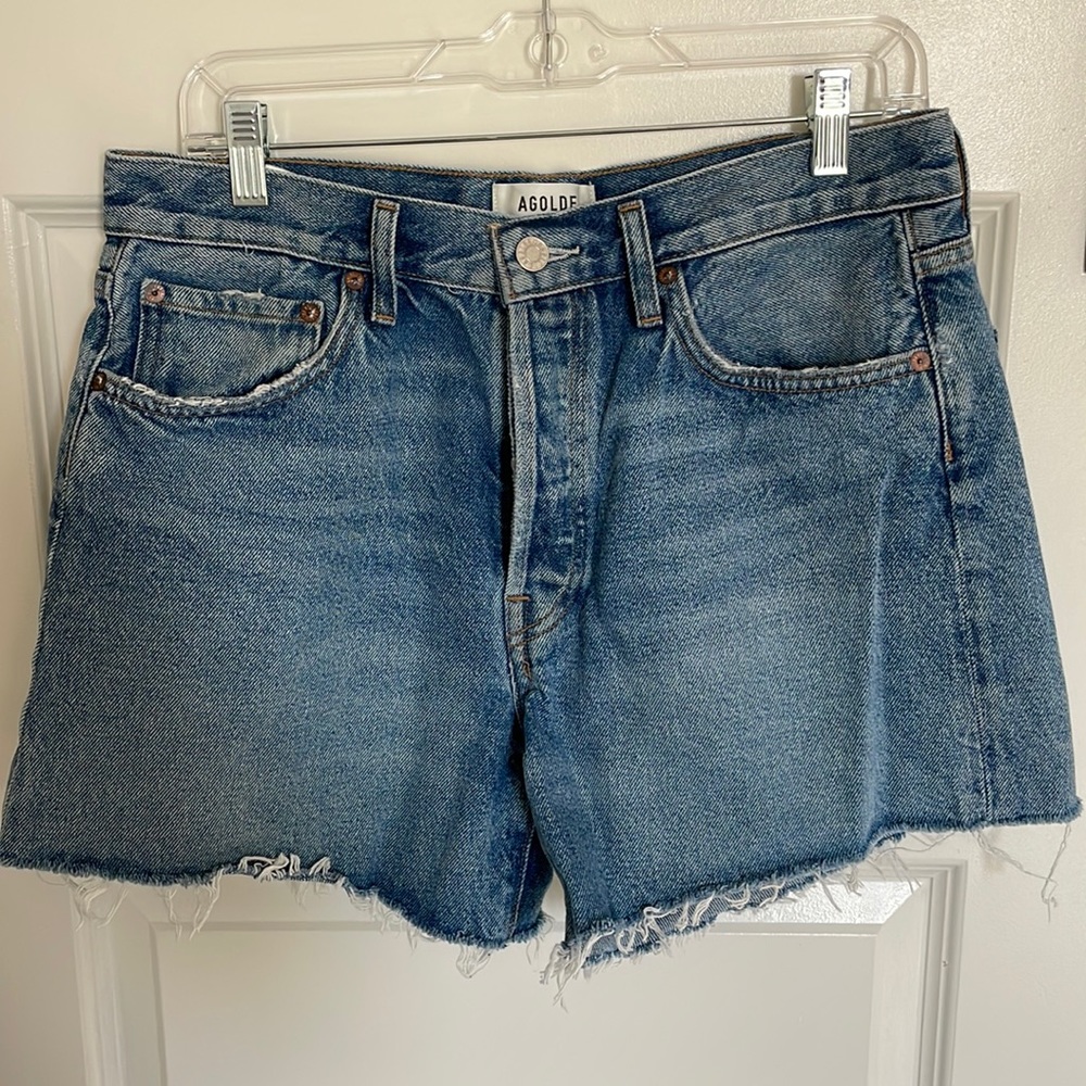 Agolde Parker Long Shorts